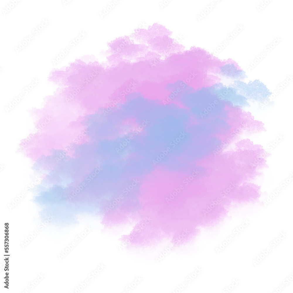 Fototapeta premium Soft watercolor splash stain background