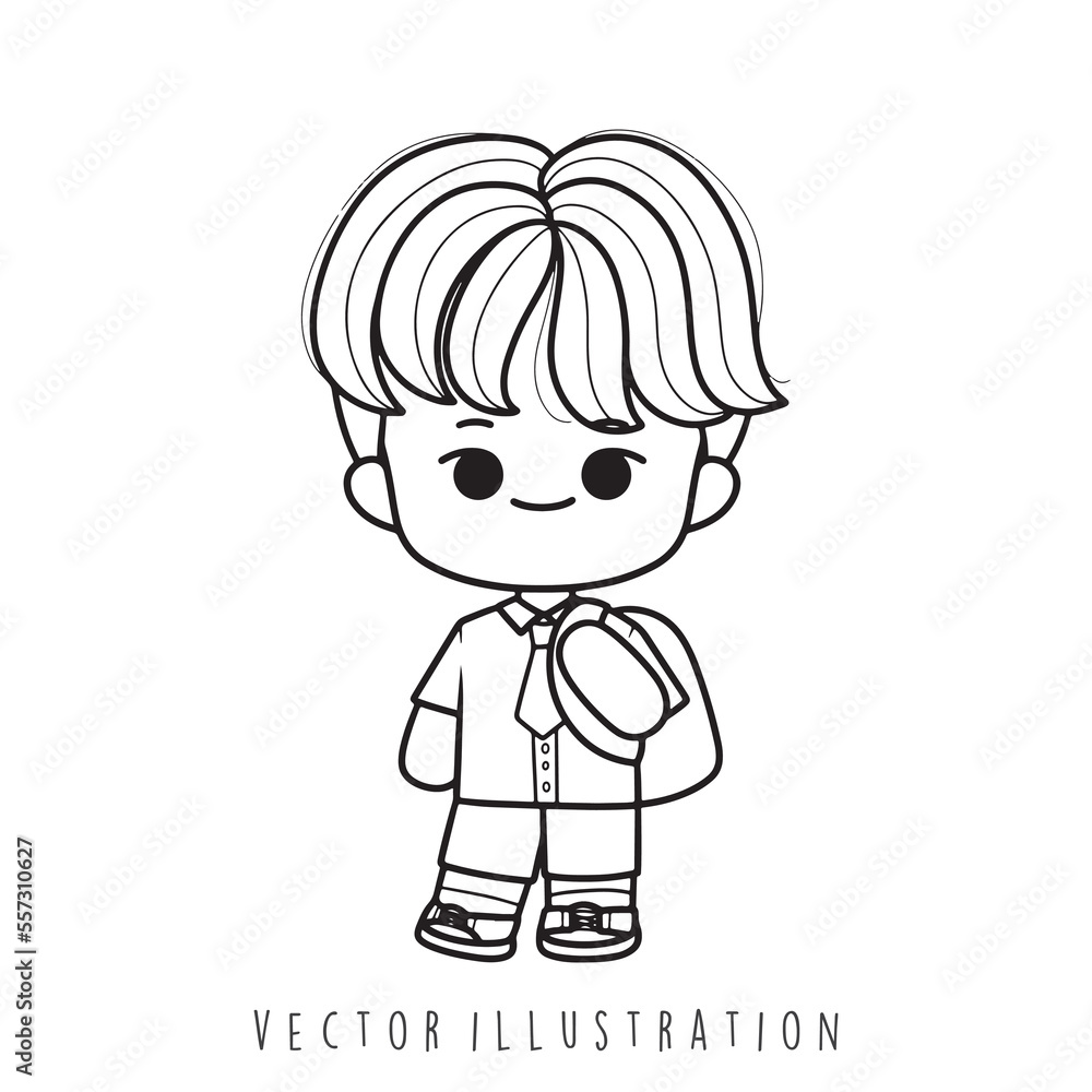 Obraz premium boy student