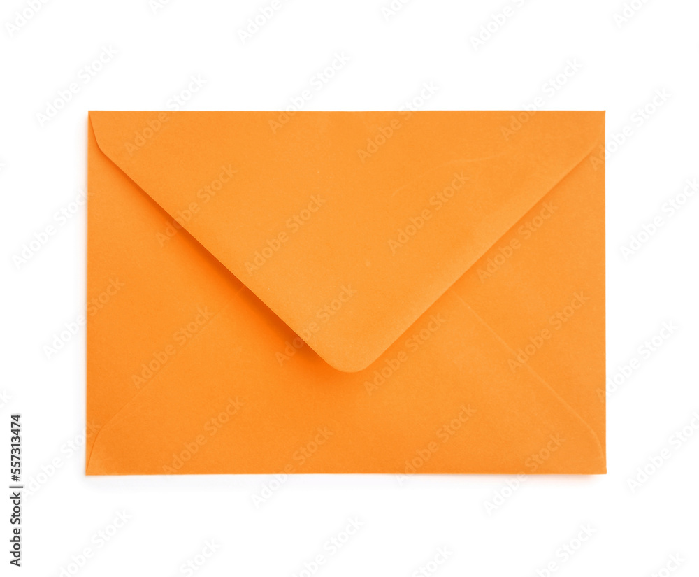 Paper envelope isolated on white background Paper envelope isolated on white background