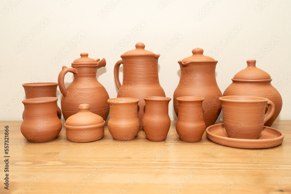 Ceramics, a ceramic product made with their own hands on a potter's wheel. Ceramics, a ceramic product made with their own hands on a potter's wheel.