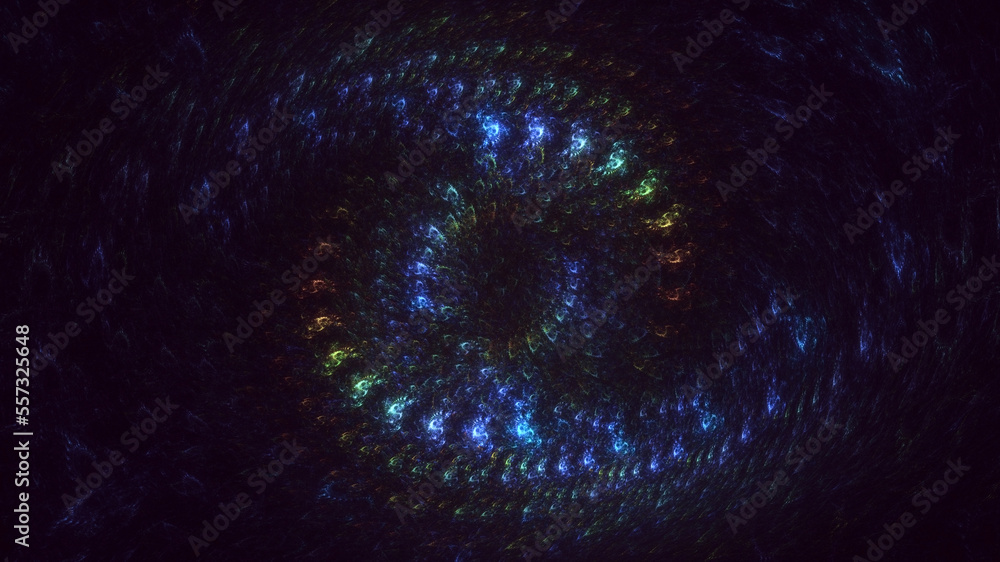 3D rendering abstract circle light background 3D rendering abstract circle light background