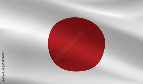 Japan flag background.Waving Japanese flag vector Free Download Japan flag background.Waving Japanese flag vector - GFXLoad