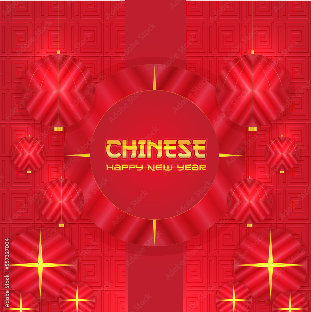 red and gold happy Chinese new year festival Background design red and gold happy Chinese new year festival Background design
