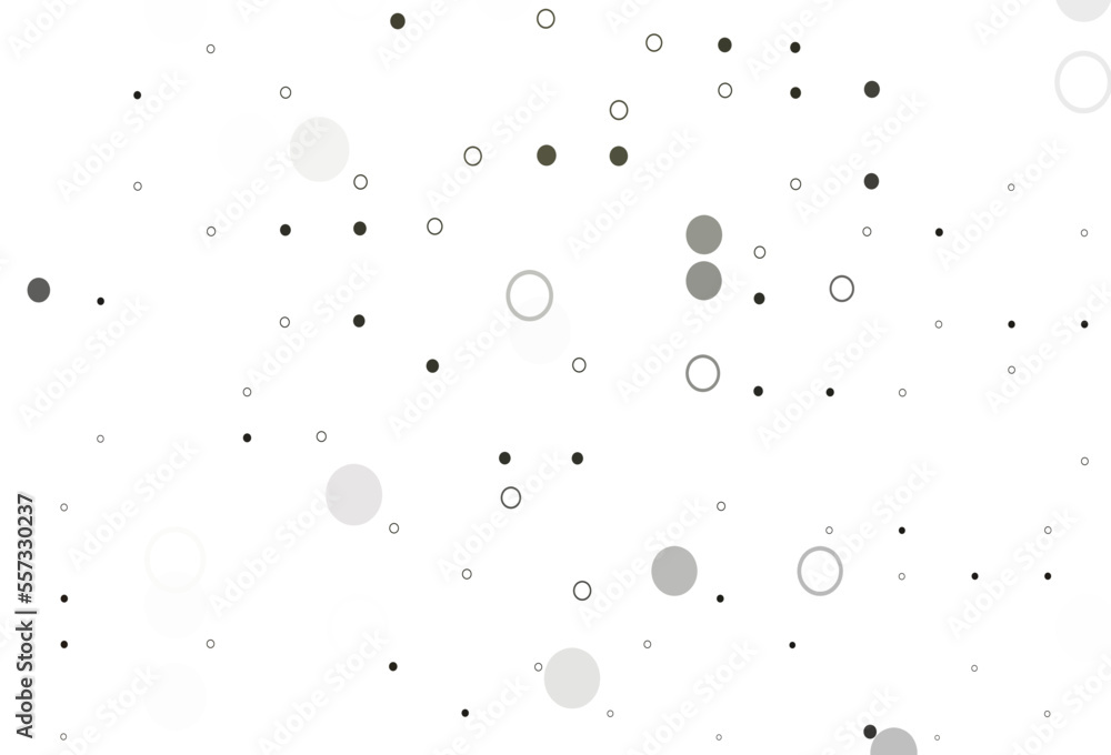 Light Black vector template with circles. Light Black vector template with circles.