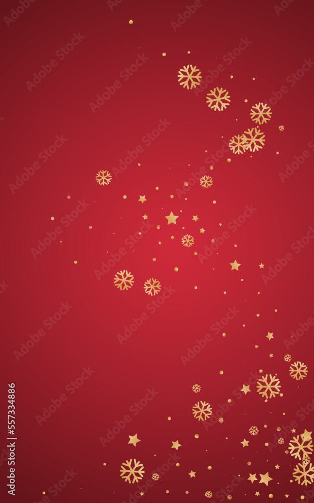 White Snowfall Vector Red Background. New White Snowfall Vector Red Background. New