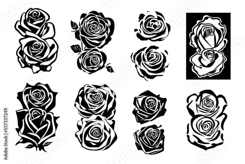 Rose Illustration Sheet 01