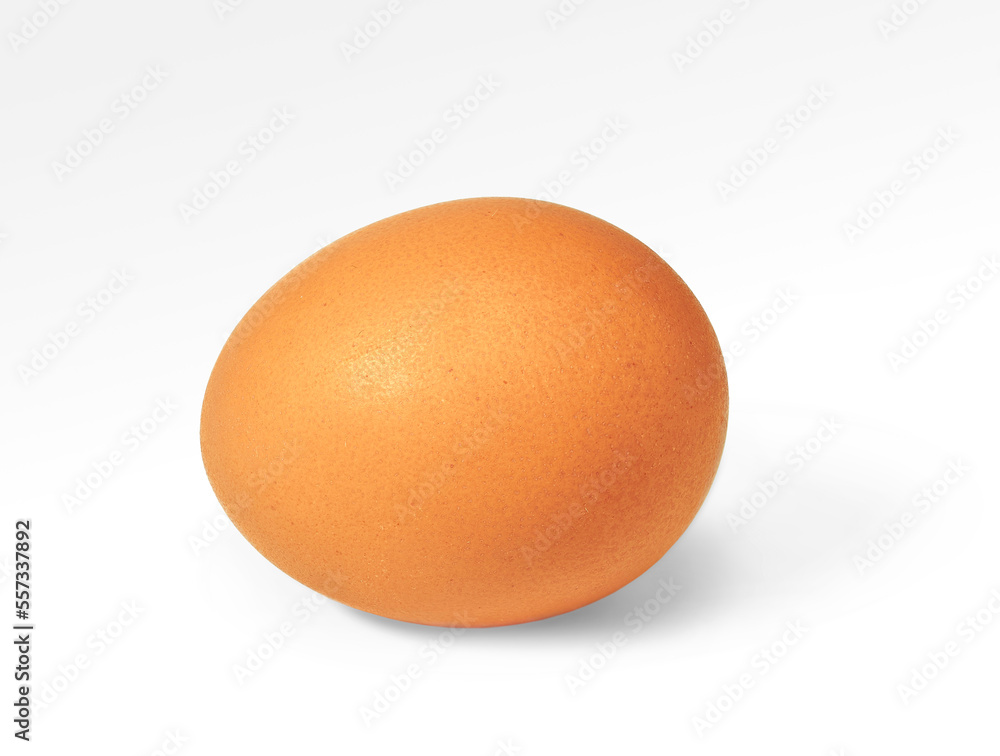 Dark yellow easter egg. Isolated on a white background. Dark yellow easter egg. Isolated on a white background.