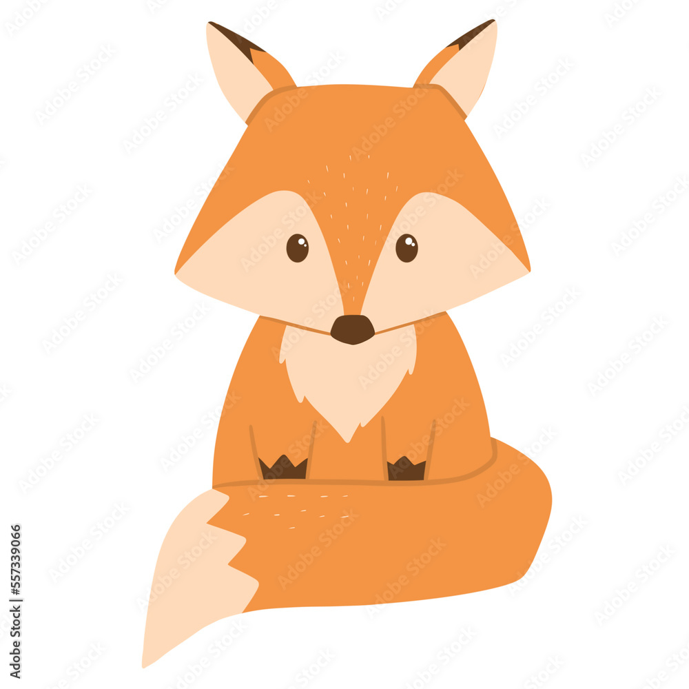 cartoon fox illustration cartoon fox illustration