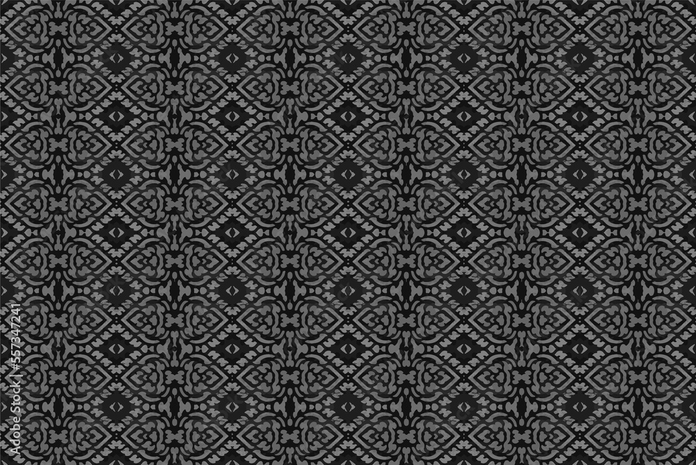 Abstract seamless pattern, seamless wallpaper, seamless background designed for use for interior,wallpaper,fabric,curtain,carpet,clothing,Batik,satin,background , illustration, Embroidery style. Abstract seamless pattern, seamless wallpaper, seamless background designed for use for interior,wallpaper,fabric,curtain,carpet,clothing,Batik,satin,background , illustration, Embroidery style.