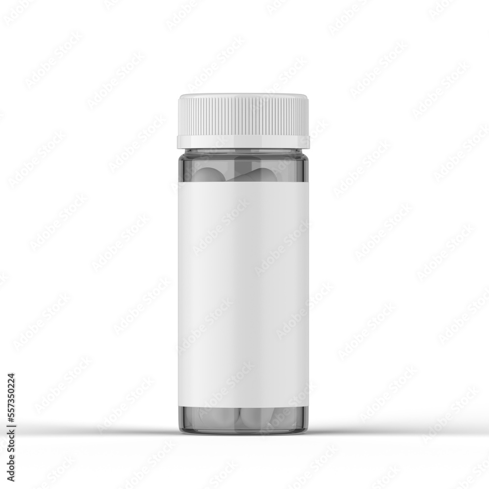Clear Plastic Pill Bottle Clear Plastic Pill Bottle