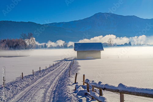 Winter - Allgäu - Stadel - Schnee - Winterwonderland - Grünten 