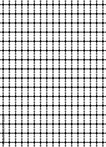 black and white squares 