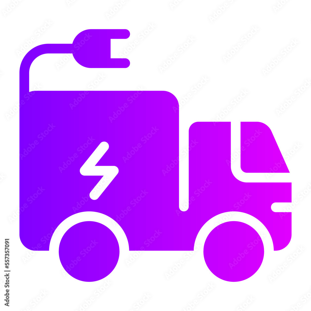 truck gradient icon truck gradient icon