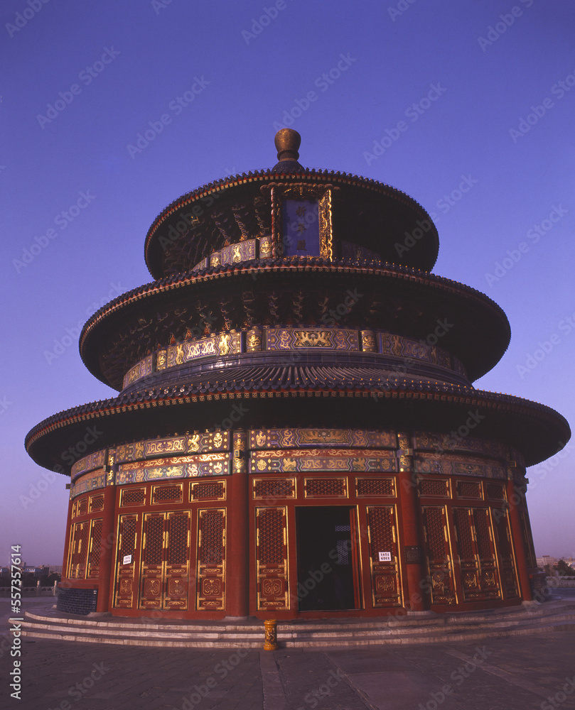 北京の歴代王朝の祈念施設、世界遺産の天壇祈念殿
