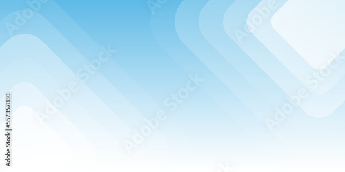Blue and White 3D Translucent Geometric Shapes - Abstract Background Desgin Template, Vector Applicable for Web, Technology or Science, Base for Presentations, Posters, Placards, Covers or Brochures