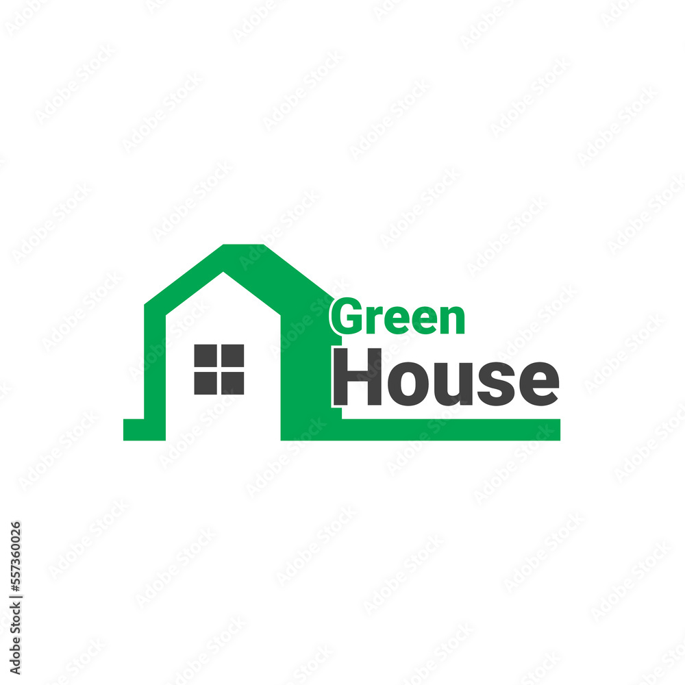 green house design template logo vector. green house design template logo vector.