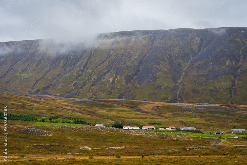 Landscape near Akureyri (Iceland)