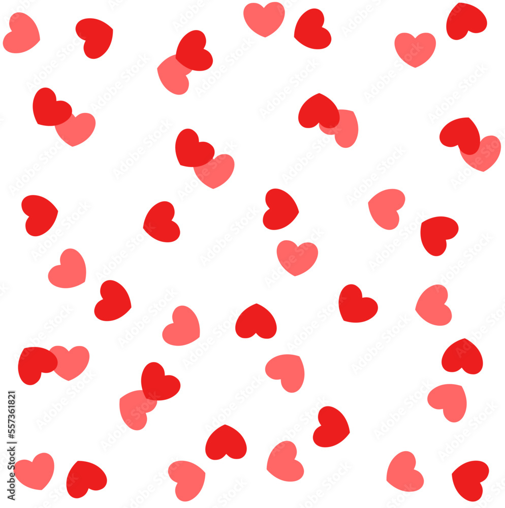 Love pattern seamless background. Design with heart. vector.