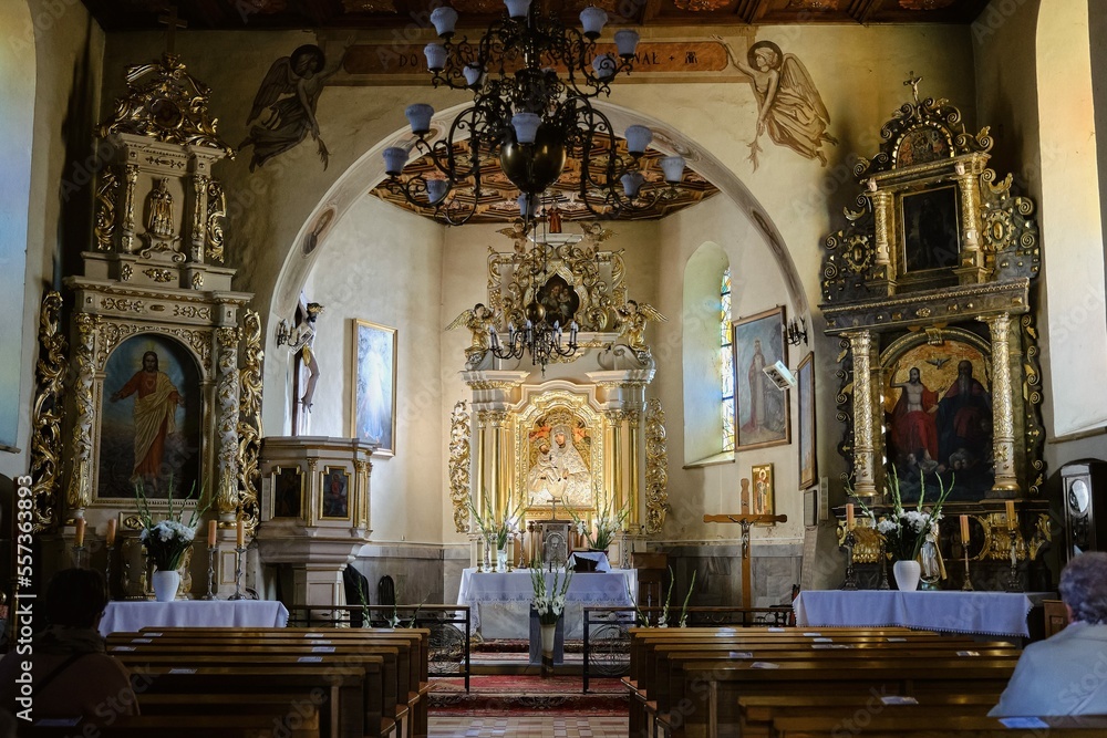 Fototapeta premium wnętrze kościoła