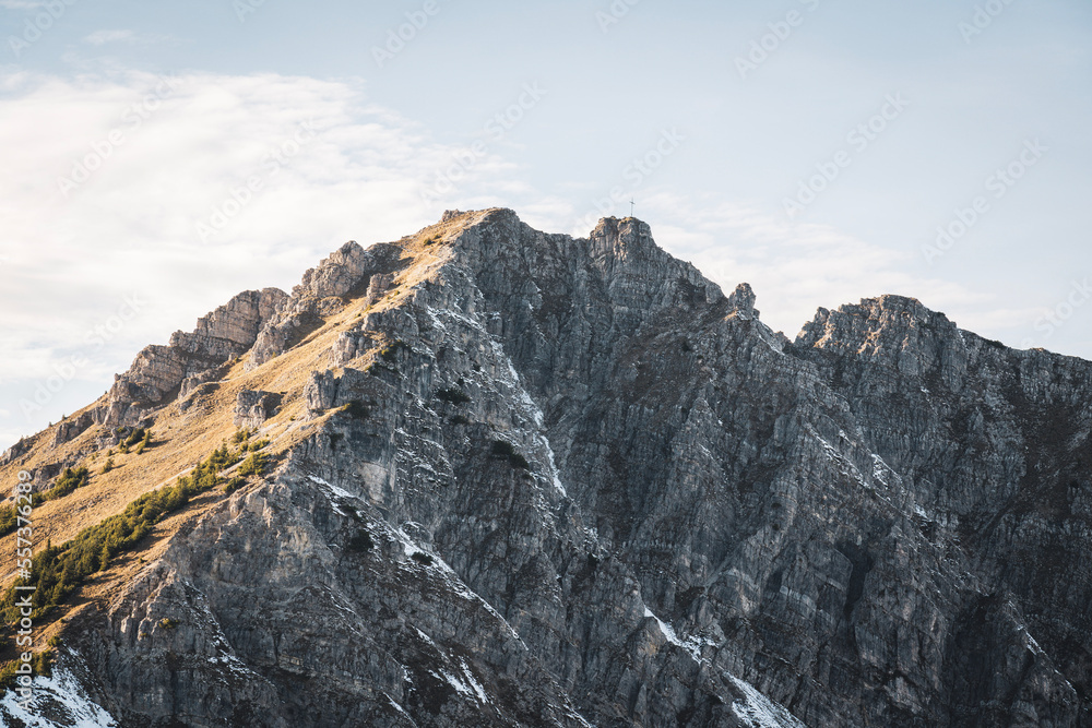 Gipfel des Ponten in den Allgäuer Alpen