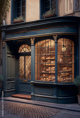 Obraz na płótnie boutique Paris