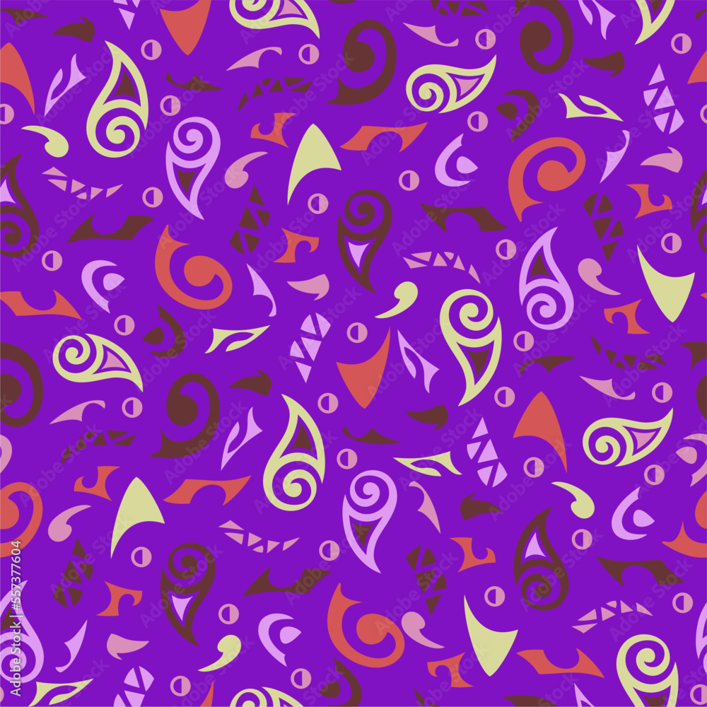 Seamless Texture on purple for print of textile, fabric, linen, chiffon, velvet, silk variety