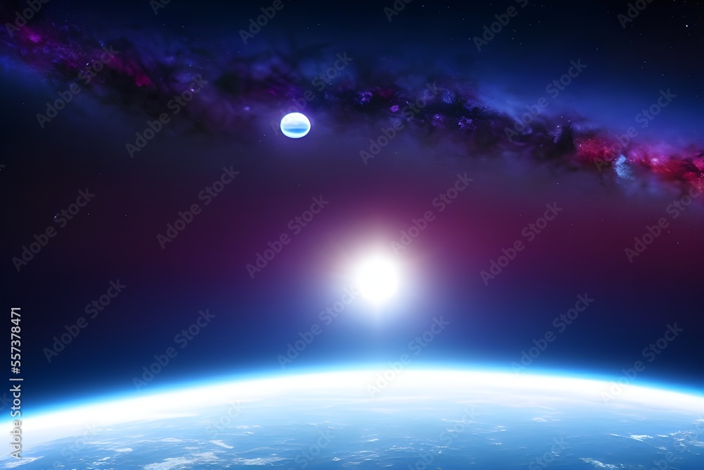 Planet in the galaxy