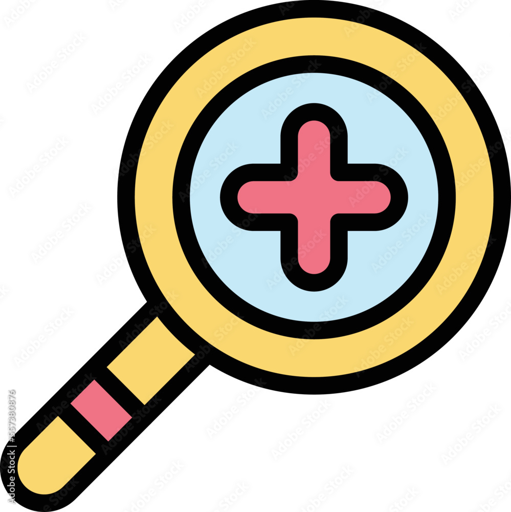 Fototapeta premium Zoom in Vector Icon Design Illustration