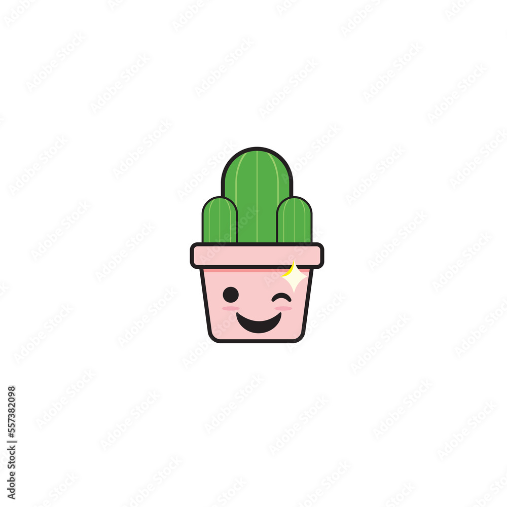 Cute Aesthetic Emoticon Cactus Plan Collection Cute Aesthetic Emoticon Cactus Plan Collection