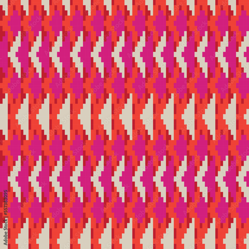 Argyle Fair Isle Seamless Pattern Design Argyle Fair Isle Seamless Pattern Design