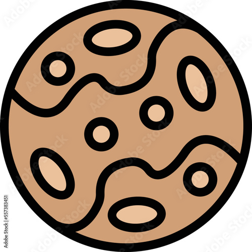Pluto Vector Icon Design Illustration
