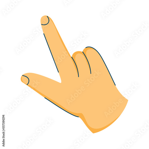 hand human touching