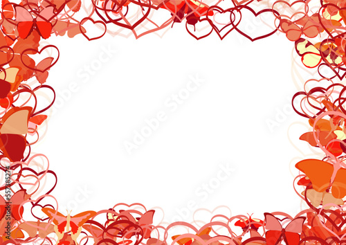 Background pattern abstract design texture. Border frame, transparent background. Theme is about art, love, gorgeous, background, spring, repeat, beautiful, silhouette, wildlife, tropical