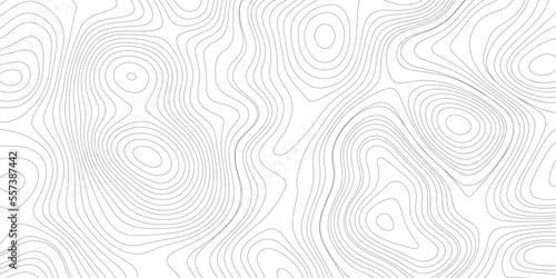 Topographic map background concept with space for your copy. Vector abstract illustration. Geography concept.