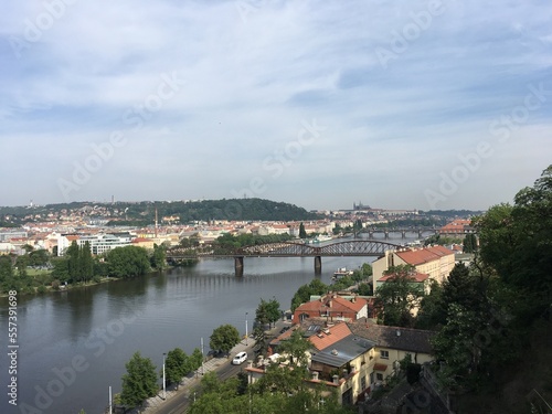 Donaublick auf Prag