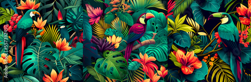 tukan, tropisch, design, dschungel, paradies, urwald photo