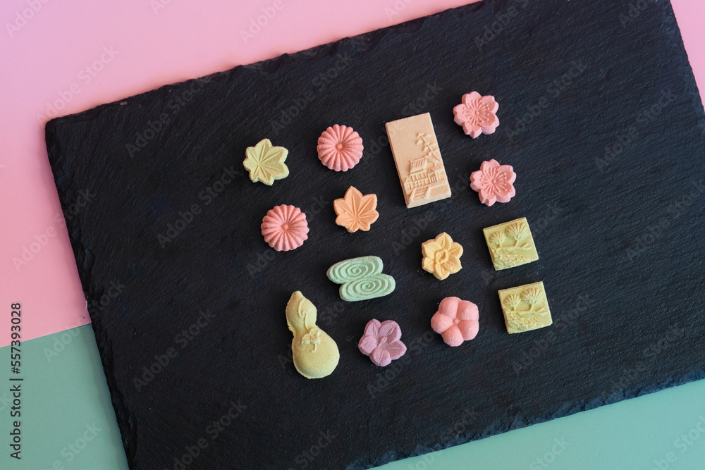 Obraz premium 和三盆 四季