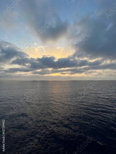 sunrise over the sea