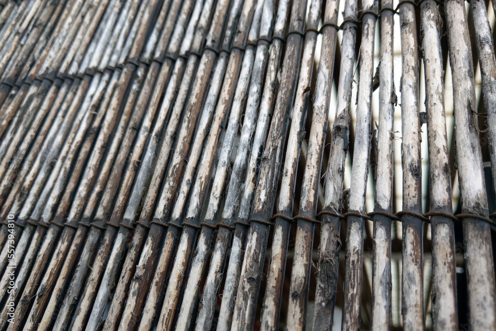 Texture of wooden or bamboo fence, background. Texture of wooden or bamboo fence, background.