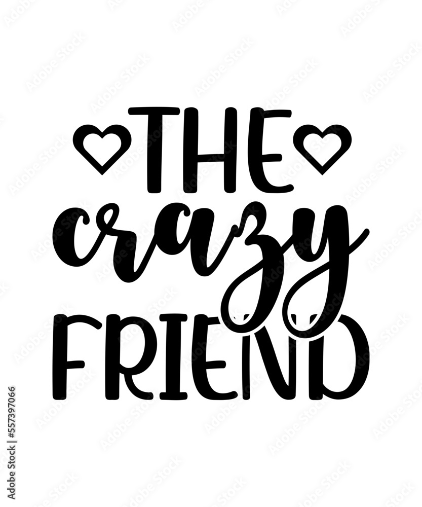 Obraz premium friends svg bundle