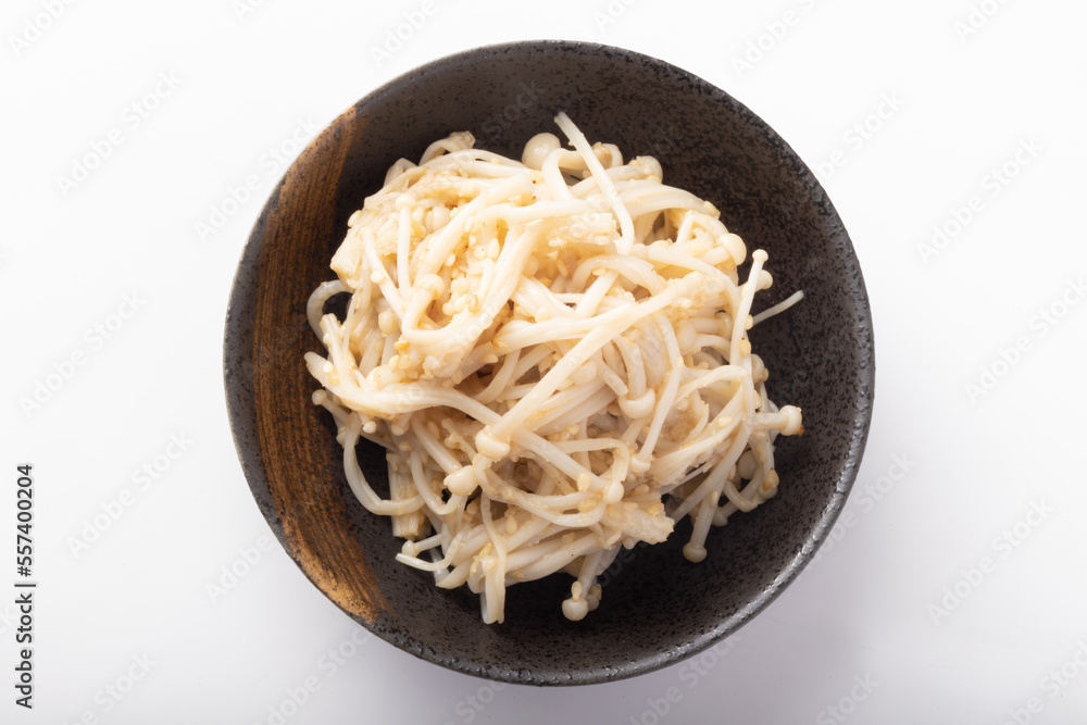えのきの胡麻和え えのきの胡麻和え