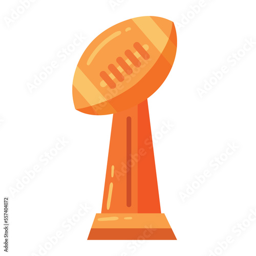 american football trophy award