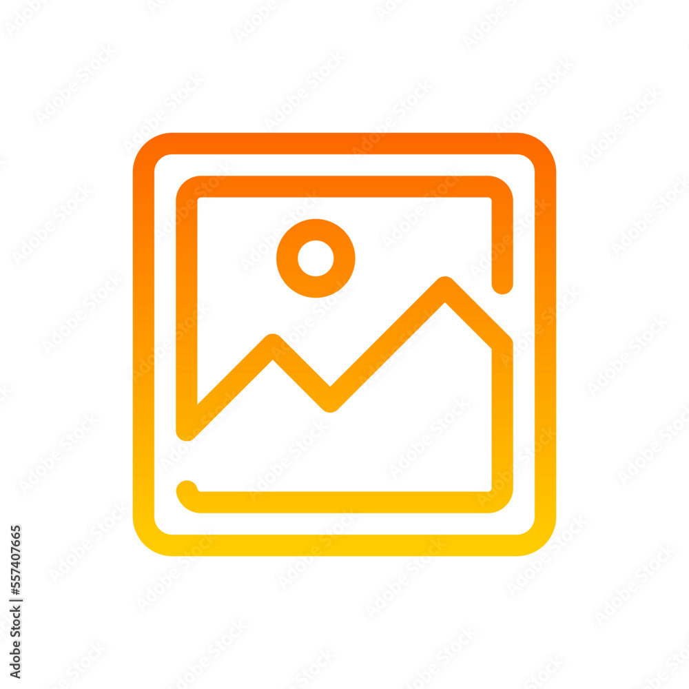 gallery gradient icon gallery gradient icon
