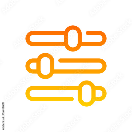 levels gradient icon