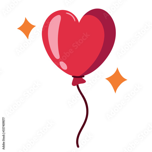 heart balloon helium