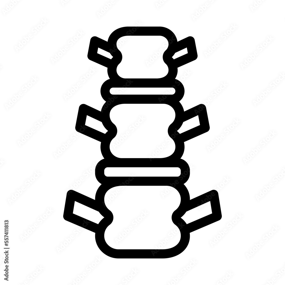 spine line icon illustration vector graphic spine line icon illustration vector graphic