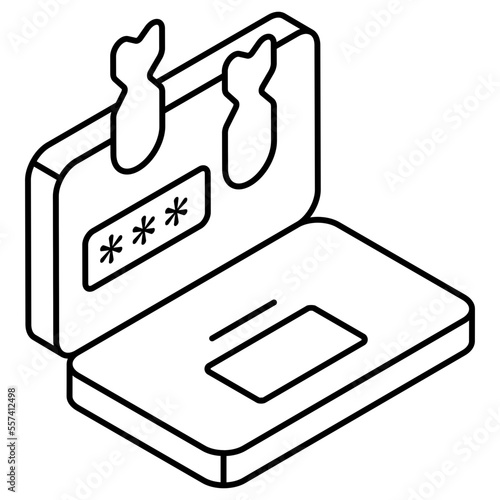 An icon design of ddos attack 