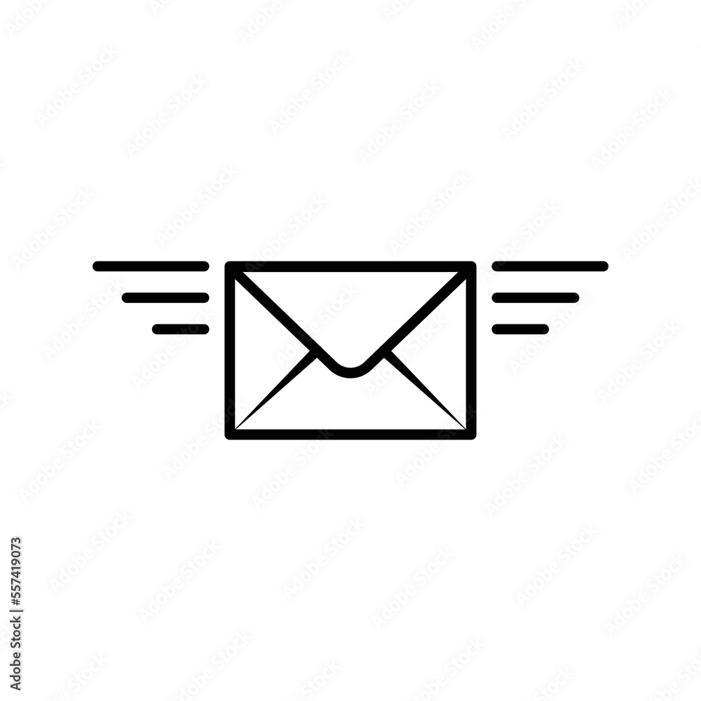 envelope mail icon vector illustration logo template for many purpose. Isolated on white background. envelope mail icon vector illustration logo template for many purpose. Isolated on white background.