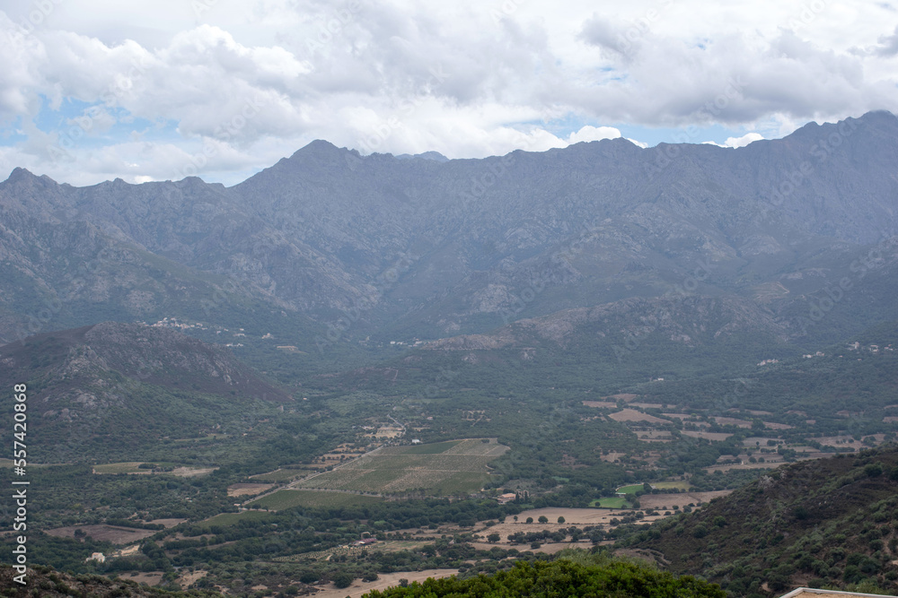 Fototapeta premium Montagnes corses
