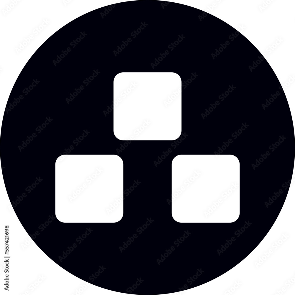 organization glyph icon organization glyph icon
